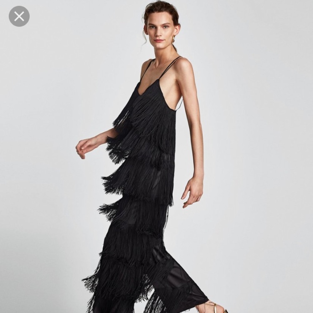 jumpsuit fringe